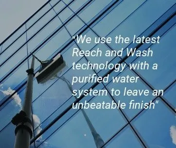 Reach and Wash on solar panels